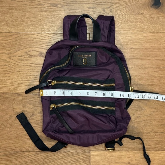 Marc Jacobs Nylon Biker Mini Backpack - Like New - Purple & Black - Picture 4 of 8